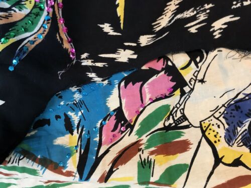 Vintage Native American print sequins skirt - Fresh Stock Dated February 2026