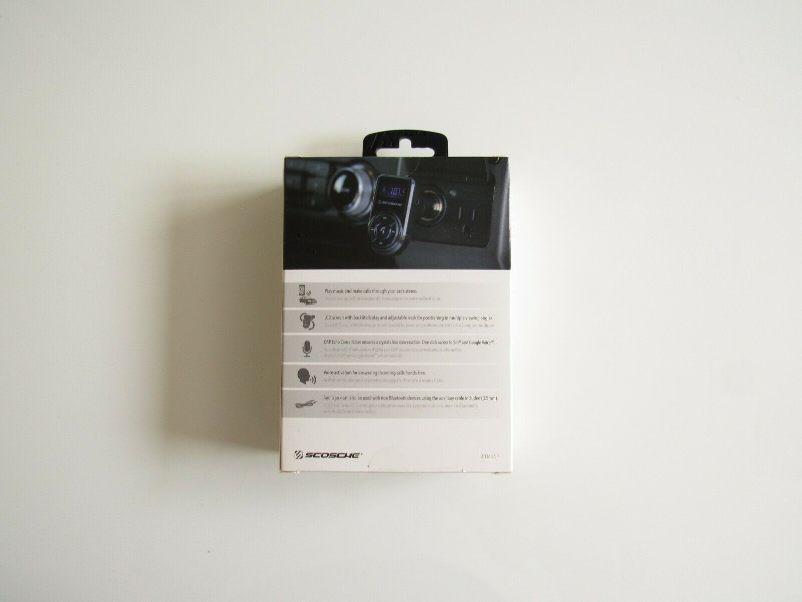 Wireless Handsfree Car Kit - Scosche BTFREQ - Fresh Stock Dated February 2026