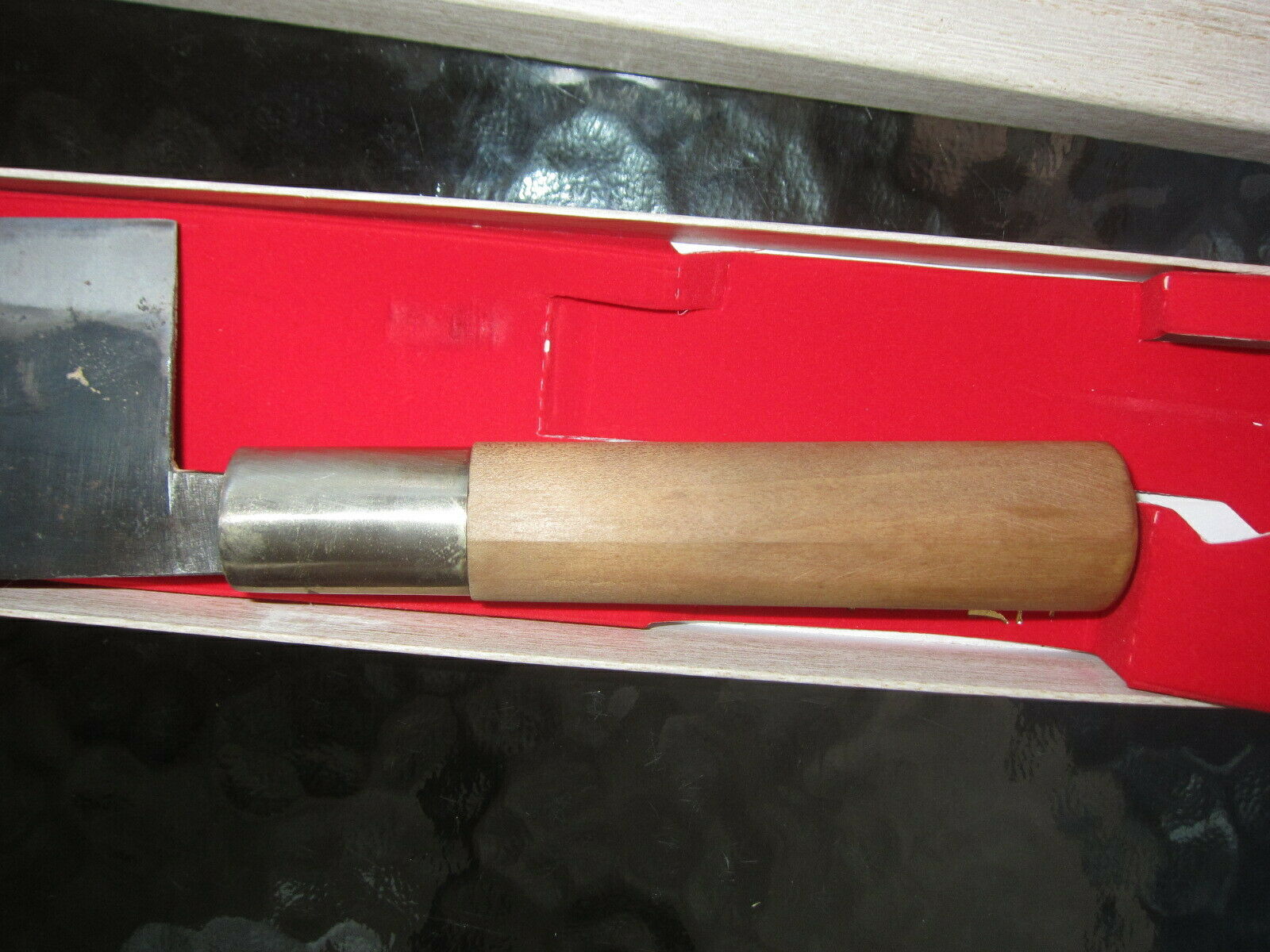 Japanese Inscription Kitchen Chef Knife MINAMOTO 7“ 源昭忠 薄刃 - Fresh Stock Dated December 2025