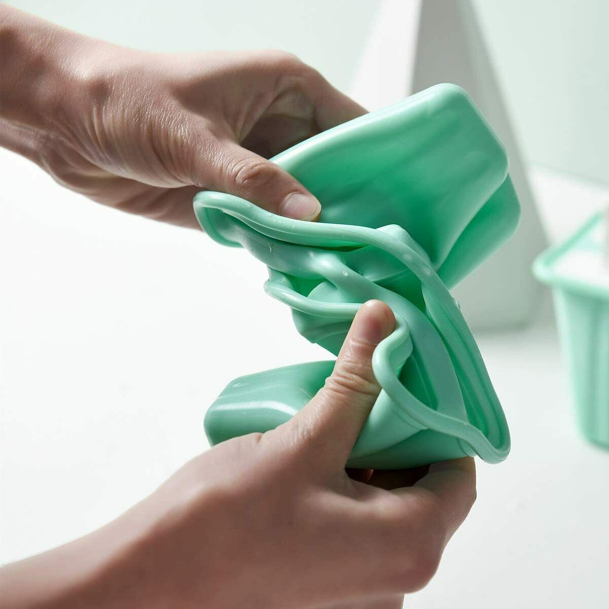 Helistar Popsicle Molds 6 Pieces Silicone Ice Pop Molds BPA Free Popsicle Mold - Fresh Stock Dated December 2025