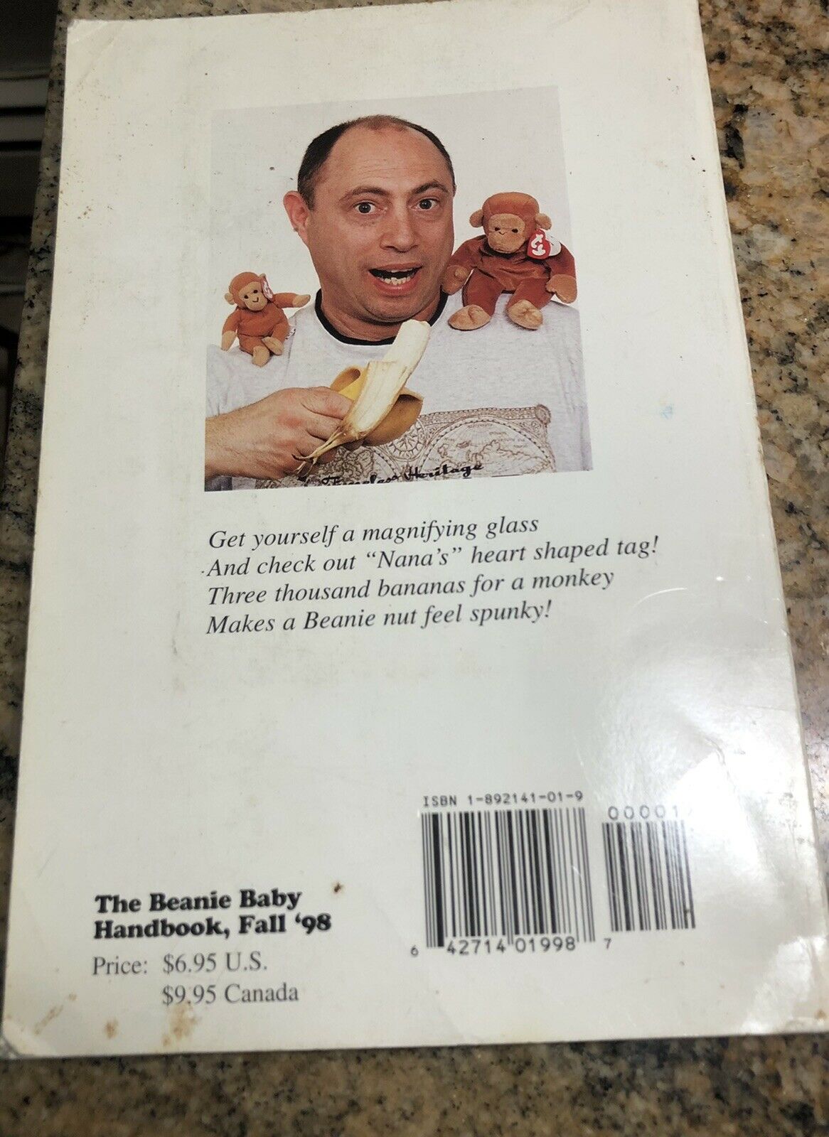 The beanie baby handbook 1998 edition by Les and Sue Fox - Fresh Stock Dated December 2025