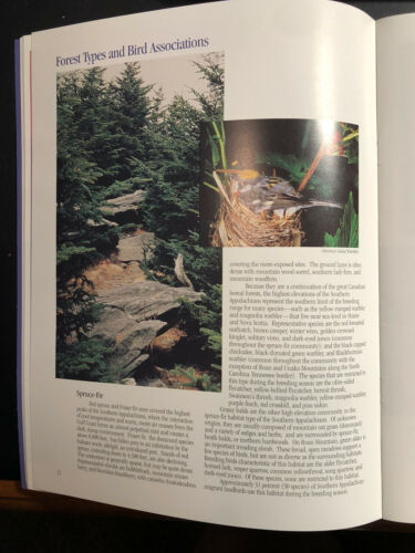 1996 Neotropical Migratory birds of the Southern Appalachians, USDA Forest Svc - Fresh Stock Dated December 2025