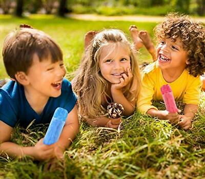 200 Pcs Popsicle Bags, Plastic Freeze Ice Pop Bags, Disposable Juice Popsicle - Fresh Stock Dated December 2025