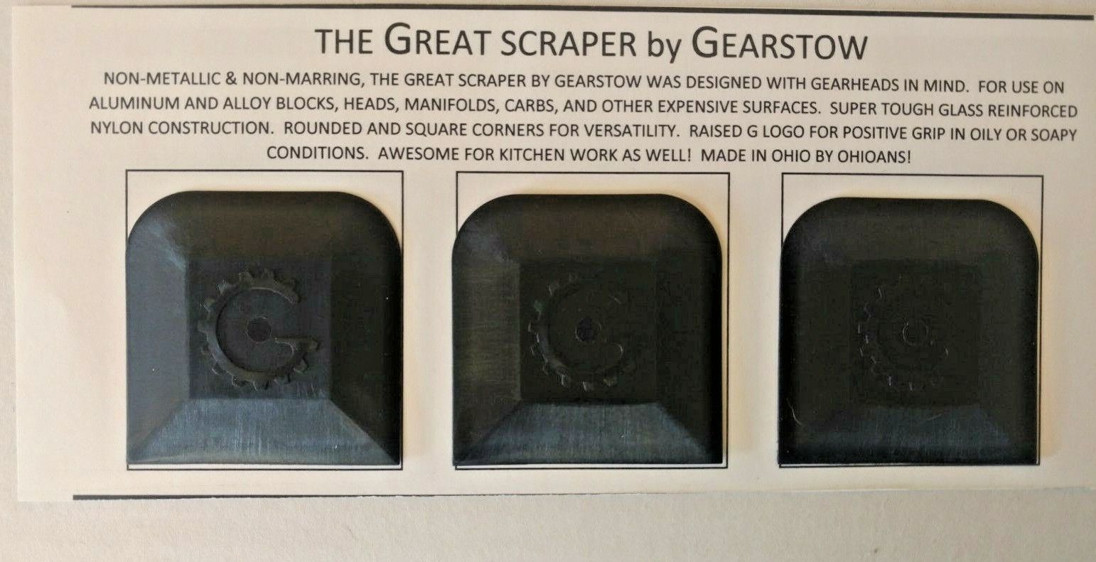 SCRAPER PLASTIC NON METALLIC VERSATILE FOR TOUGH JOBS ON DELICATE SURFACES - Fresh Stock Dated February 2026