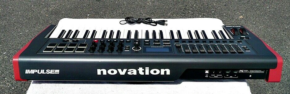 Nemko Novation Impulse 49 Key Keyboard MIDI Controller -Works Great - Excel Cond - Fresh Stock Dated February 2026