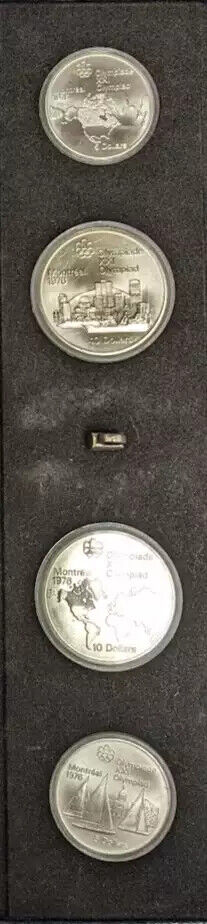 1976 21st Olympiad / 1976 Canada Olympics Silver 28 Coin Set - Fresh Stock Dated February 2026