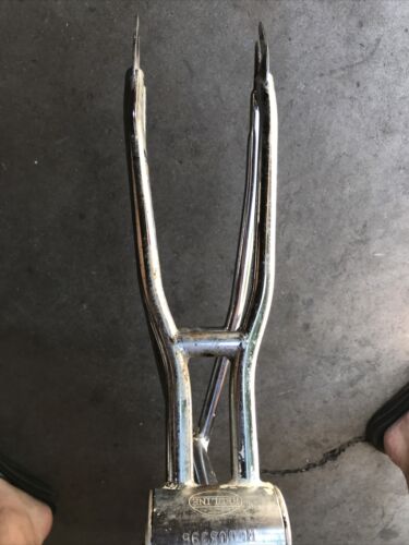 Vintage 1980s REDLINE  BMX Frame Chrome - Fresh Stock Dated December 2025