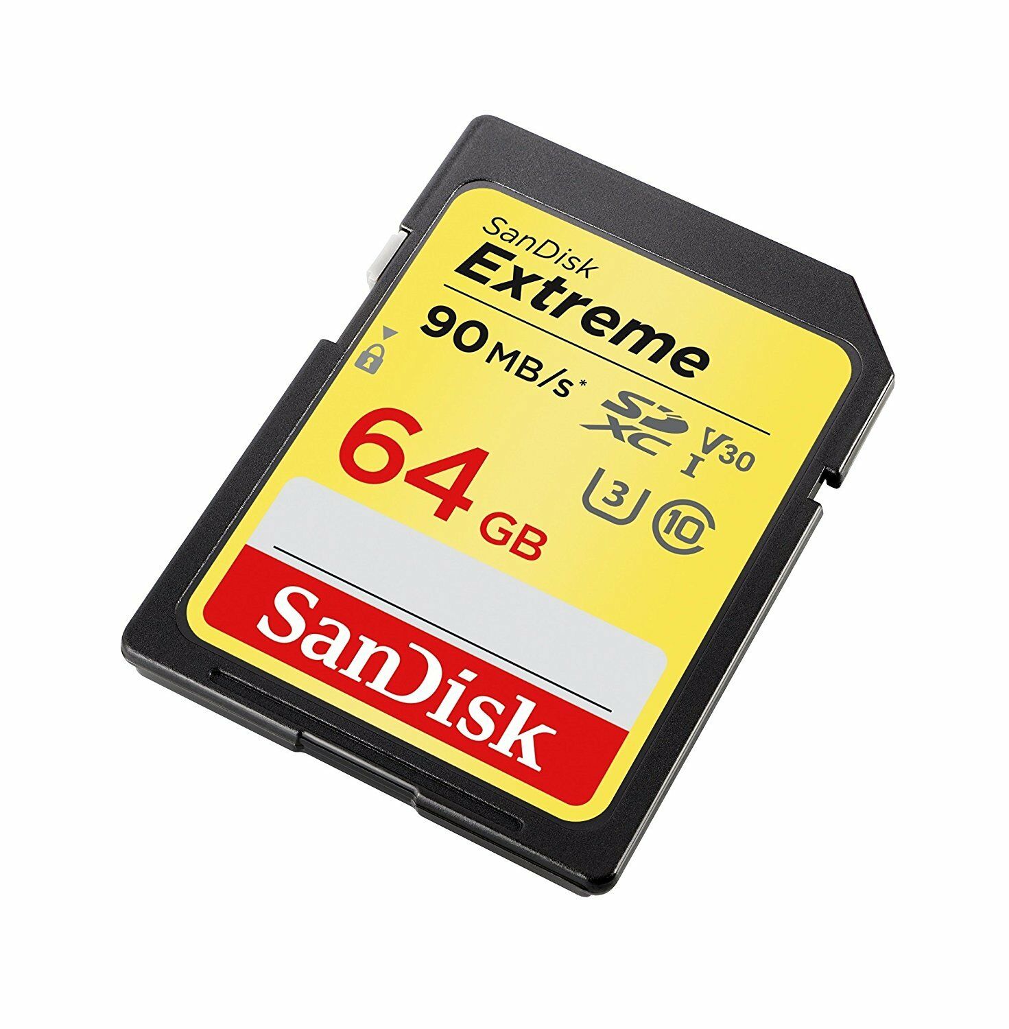 SanDisk 64GB Extreme SDHC 90MB/S Class 10 V30 UHS-I U3 4K Camera Flash Card NEW - Fresh Stock Dated February 2026
