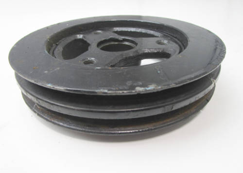 75574 Mercruiser 165 Stern Drive GM 250 I/L6 Harmonic Balancer Damper 2 Groove - Fresh Stock Dated February 2026