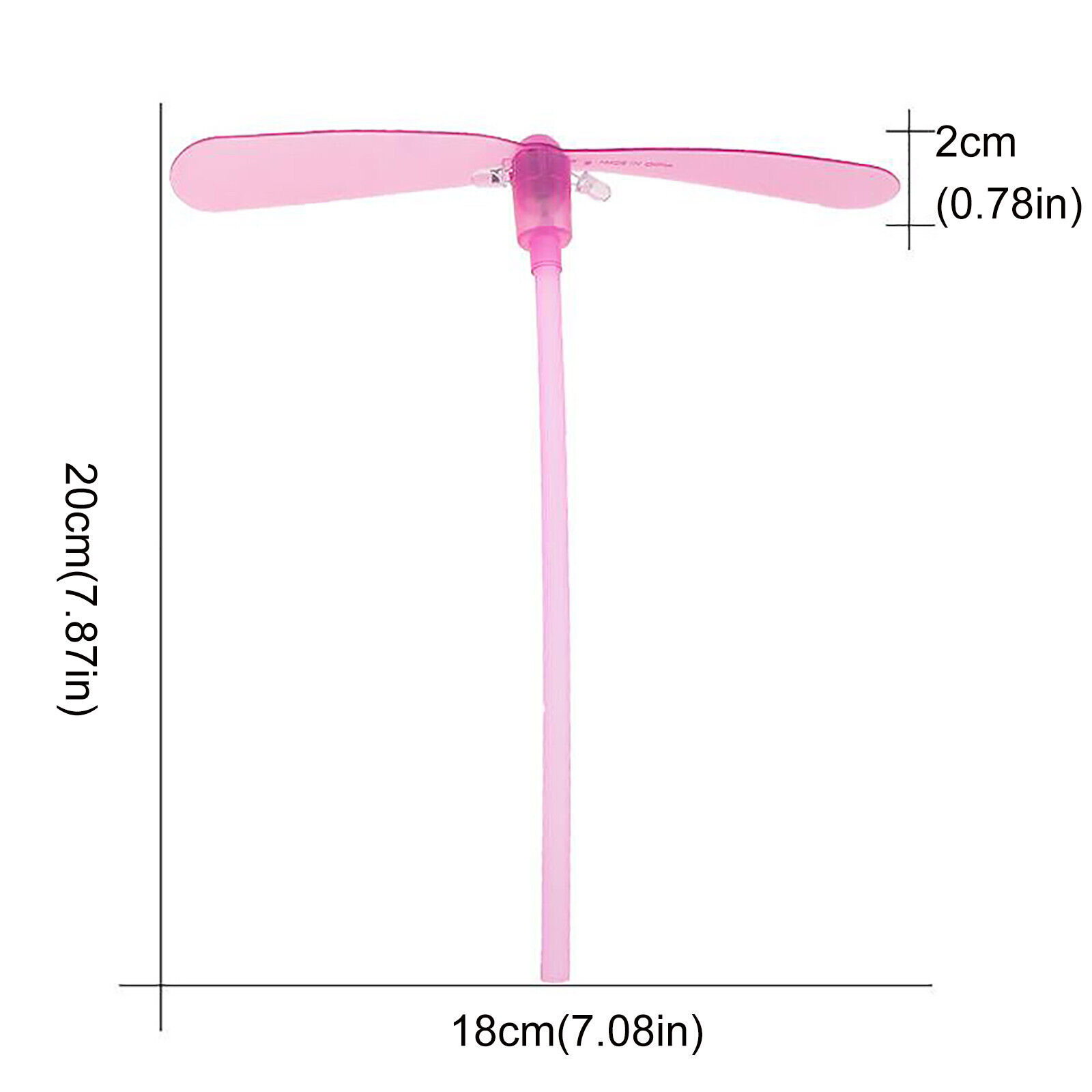 Glowing LED Light-up Bamboo-Copter Plastic Toy Gift For Busy Busy Town Board - Fresh Stock Dated February 2026