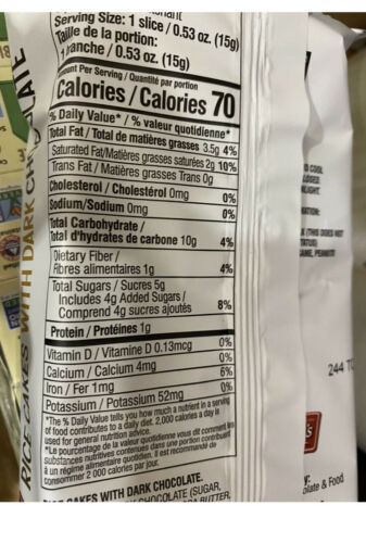 Liebers Variety Rice Cakes- Milk Chocolate, Dark Chocolate, Brittle Top (9 PACK) - Fresh Stock Dated December 2025