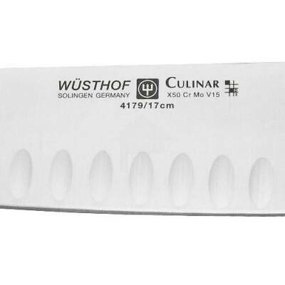 Wusthof Culinar 7-Inch Hollow Edge Santoku Knife New Japan Tracking# - Fresh Stock Dated December 2025