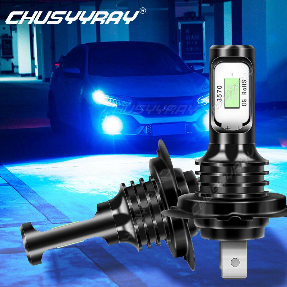 H7 For Hyundai Santa Fe 2013 2014 2015 2016 LED Headlight High Beam bulbs 8000k - Fresh Stock Dated February 2026