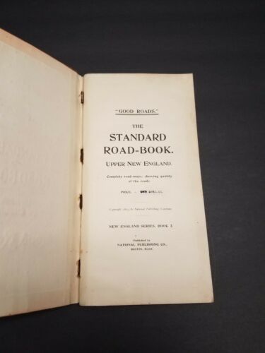 1897 Standard Road Book Bicycle Upper New England MAPS Vermont Maine NH - Fresh Stock Dated December 2025