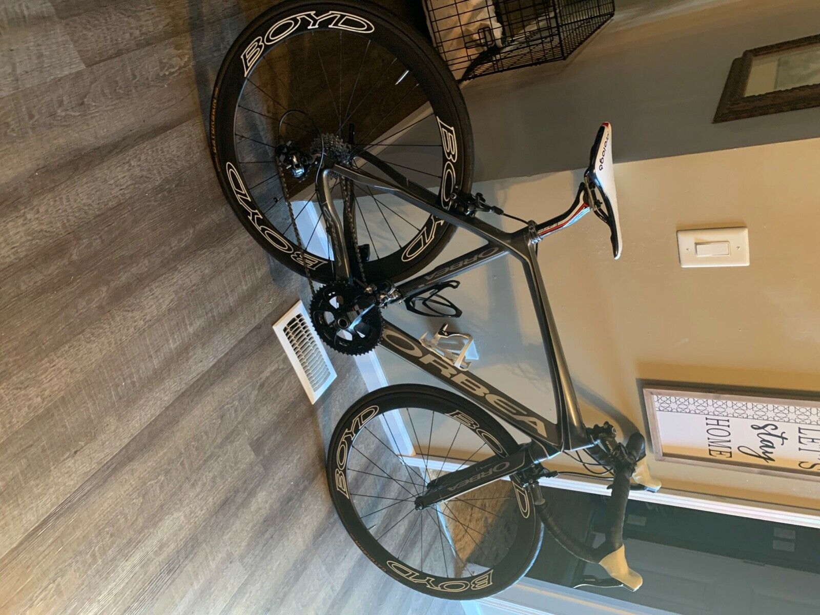 bicycle road bike, silver Orbea Bronse 2012 - Fresh Stock Dated February 2026