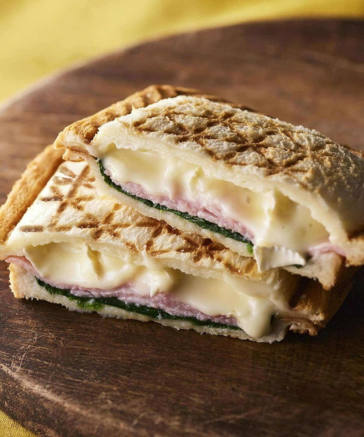 BRUNO Electric Grill Sandwich Maker Double Hot Sandwich + Grill Plate BOE084 Red - Fresh Stock Dated February 2026