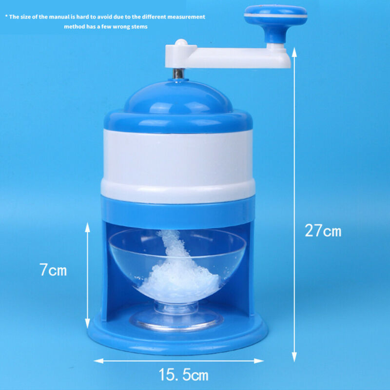 Ice crusher  Ice Slicing Machine Household ice breaker Hand Ice Grinding Machine - Fresh Stock Dated December 2025