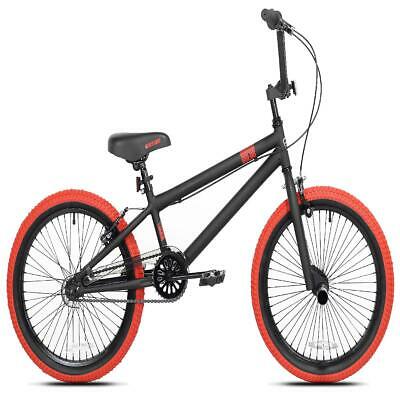 20 inch Dread Boys BMX Bike Black/Red Outdoor Sporting Lightweight Fun Kids - Fresh Stock Dated February 2026