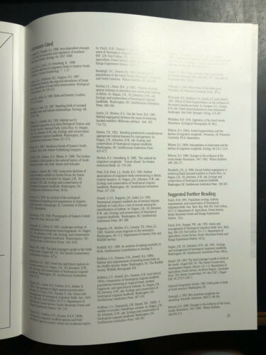 1996 Neotropical Migratory birds of the Southern Appalachians, USDA Forest Svc - Fresh Stock Dated December 2025