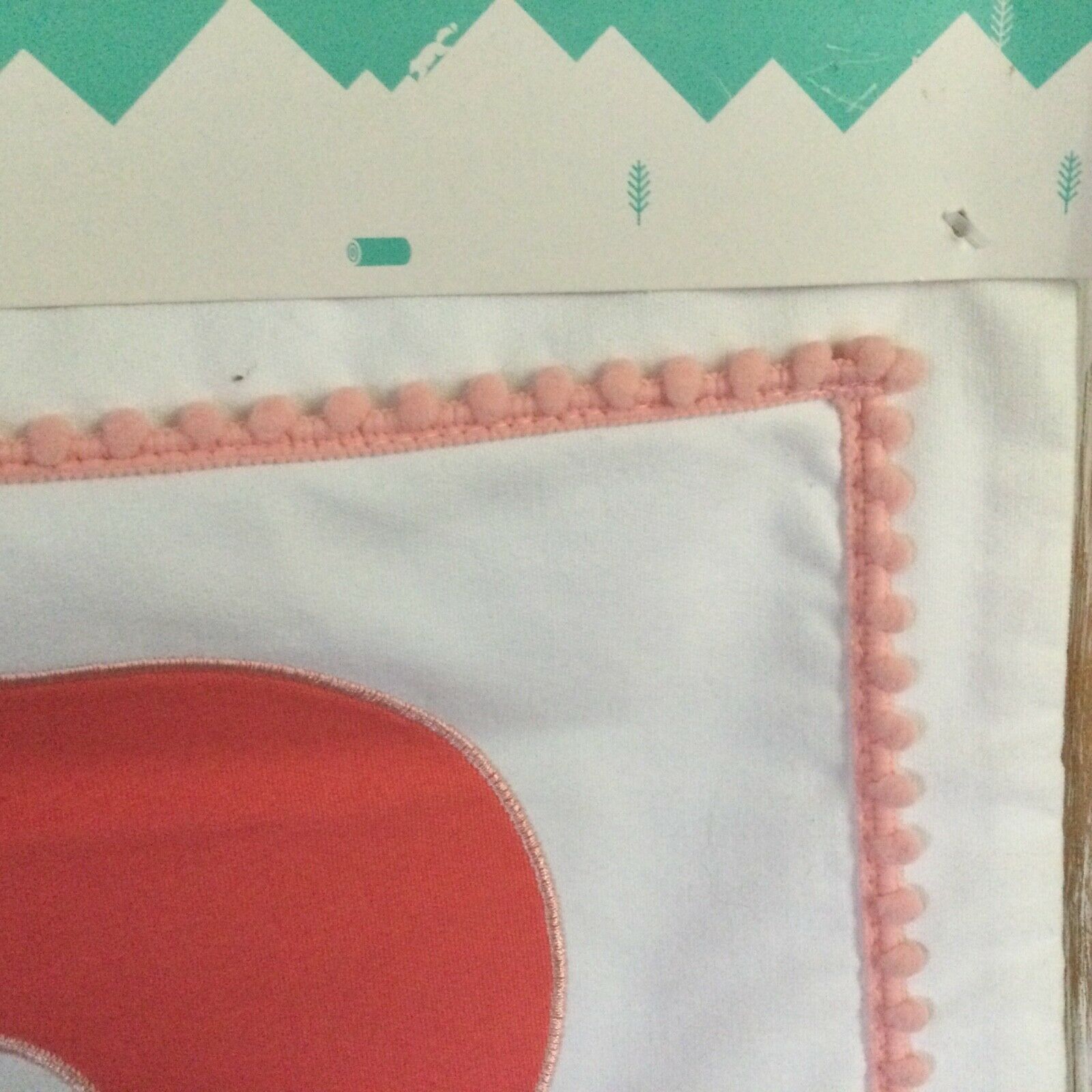 NEW Pillowfort B Monogram PILLOW COVER 16”X16” - Fresh Stock Dated December 2025