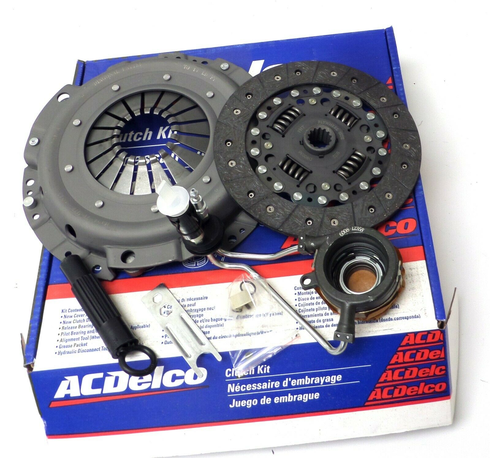 381389 AcDelco Clutch Kit Chevrolet Beretta Cavalier Corsica Pontiac Sunfire 2.2 - Fresh Stock Dated December 2025