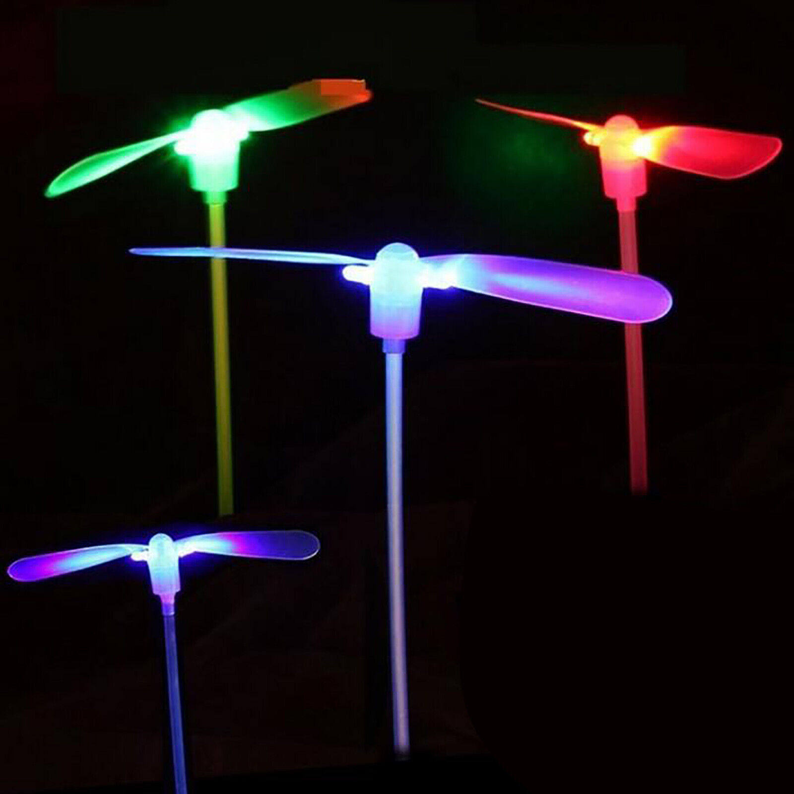 Glowing LED Light-up Bamboo-Copter Plastic Toy Gift For Busy Busy Town Board - Fresh Stock Dated February 2026