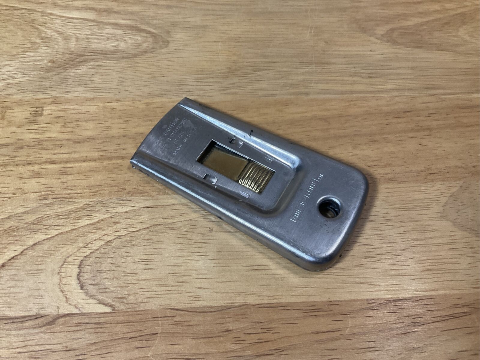 Vintage AmericanLine Razor Blade Scraper - Single Edge Blades Made In USA - Fresh Stock Dated February 2026