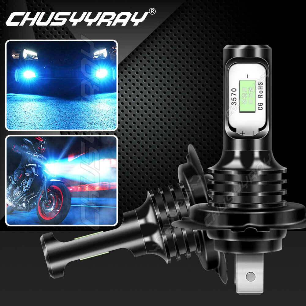 H7 For Hyundai Santa Fe 2013 2014 2015 2016 LED Headlight High Beam bulbs 8000k - Fresh Stock Dated February 2026