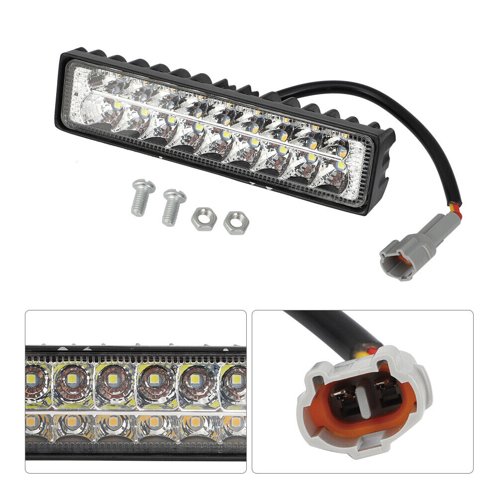 Headlight Switch W/Plug & 50W LED Headlamp Light Bar Kit For Sur-Ron Segway X260 - Fresh Stock Dated February 2026