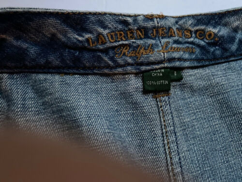 VINTAGE RALPH LAUREN Denim Skirt SZ-8 Mermaid Style Womens LAUREN JEANS CO. - Fresh Stock Dated February 2026