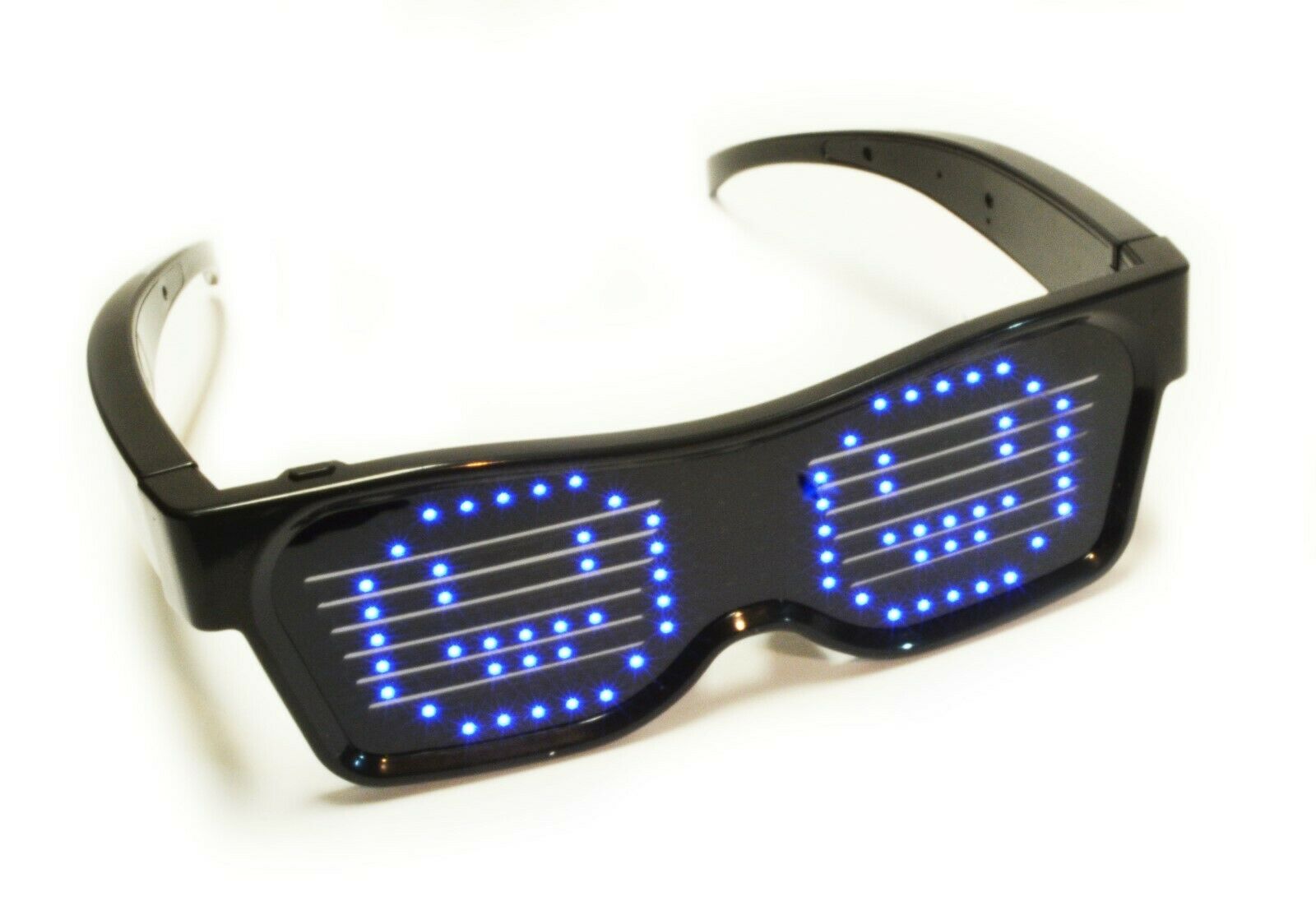 MAGIC LED Light Glasses Bluetooth APP CONTROL with DIY for Rave DJ Dance Party - Fresh Stock Dated December 2025