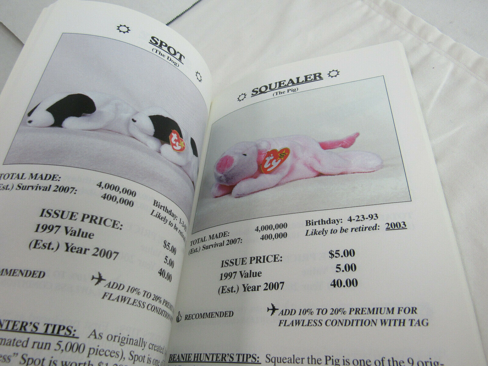 The Beanie Baby Handbook By Les & Sue Fox - Fresh Stock Dated December 2025