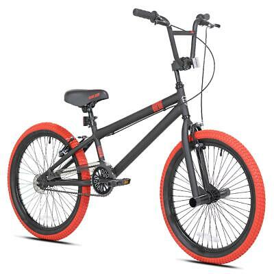20 inch Dread Boys BMX Bike Black/Red Outdoor Sporting Lightweight Fun Kids - Fresh Stock Dated February 2026
