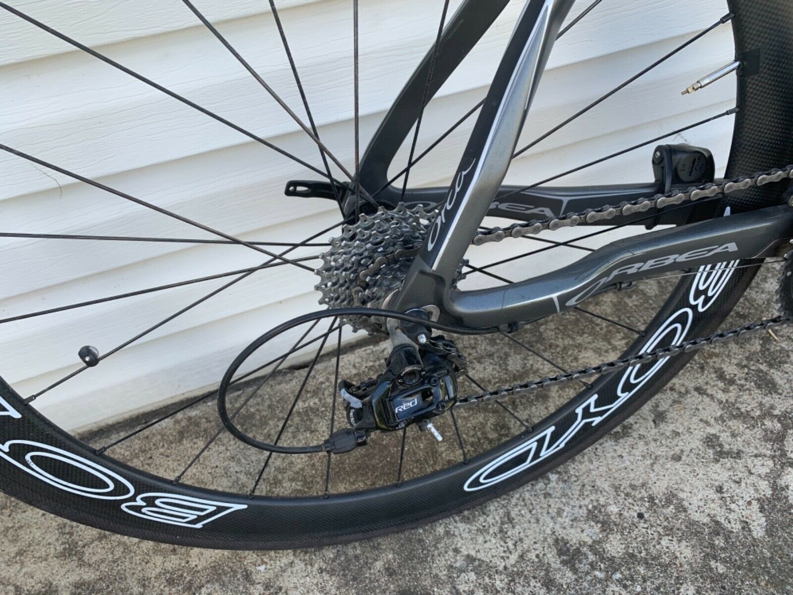 bicycle road bike, silver Orbea Bronse 2012 - Fresh Stock Dated February 2026