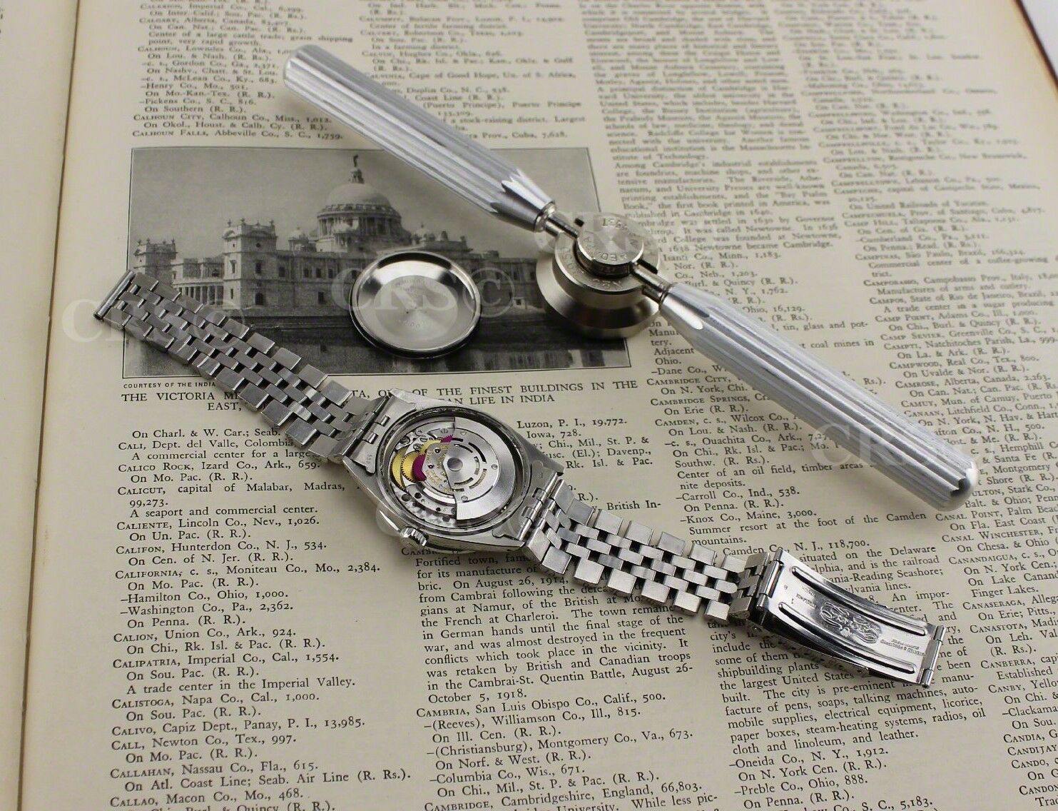 Watch Case Back Opener Rolex Tudor 7pc Tool Kit Date Datejust President w/ Case - Fresh Stock Dated February 2026