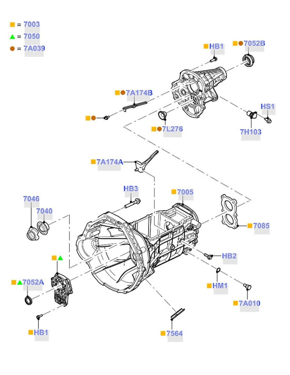 5-Speed Manual Transmission Mazda M5R2-C Four Wheel Drive Ford F150 Lincoln Mark - Fresh Stock Dated February 2026