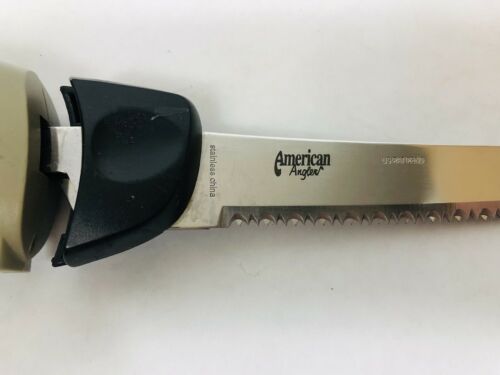 American Angler Model Electric Fish Fillet Knife Model 31600 120vac 60hz Tested - Fresh Stock Dated December 2025