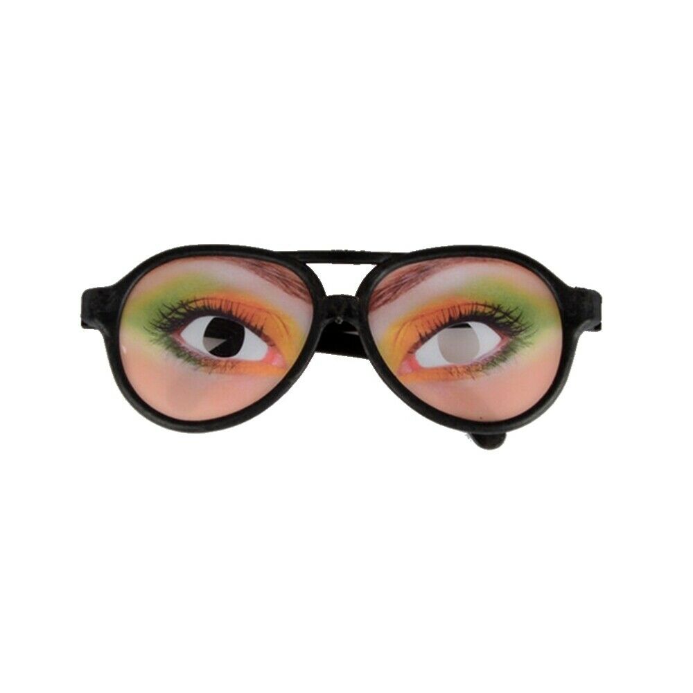 8 Pcs Joke Glasses Fancy Crazy Party Eyewear Party Eyeglass for Dancing Party - Fresh Stock Dated February 2026