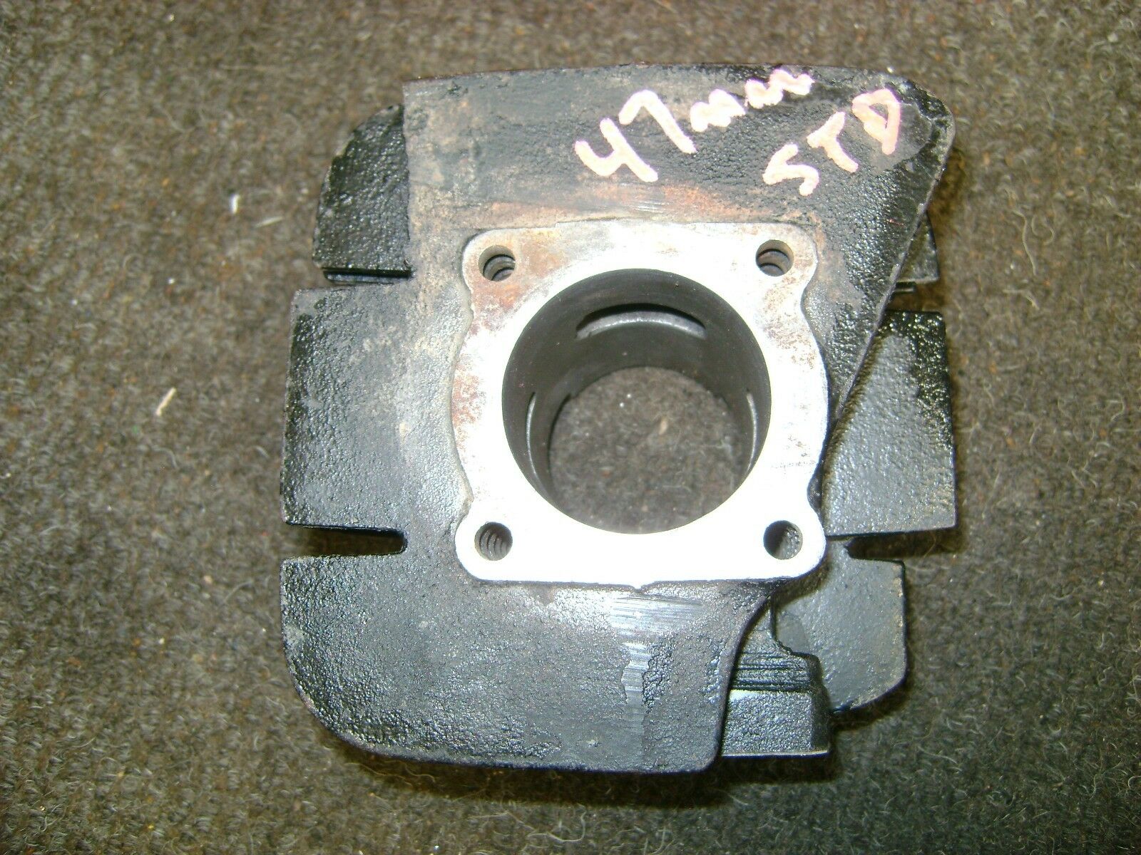 YAMAHA CYLINDER JUG BARREL 47mm STD NEEDS BORE GT80 MX80 GT MX 80 GTMX 1973-1982 - Fresh Stock Dated February 2026