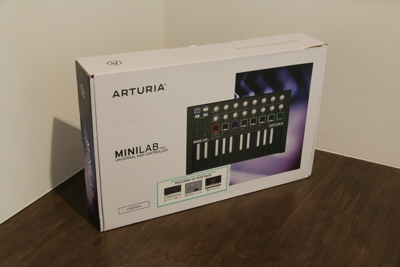 Arturia MiniLab MkII 25 Slim-key MIDI Controller Velocity-Sensitive 16 pad - Fresh Stock Dated February 2026