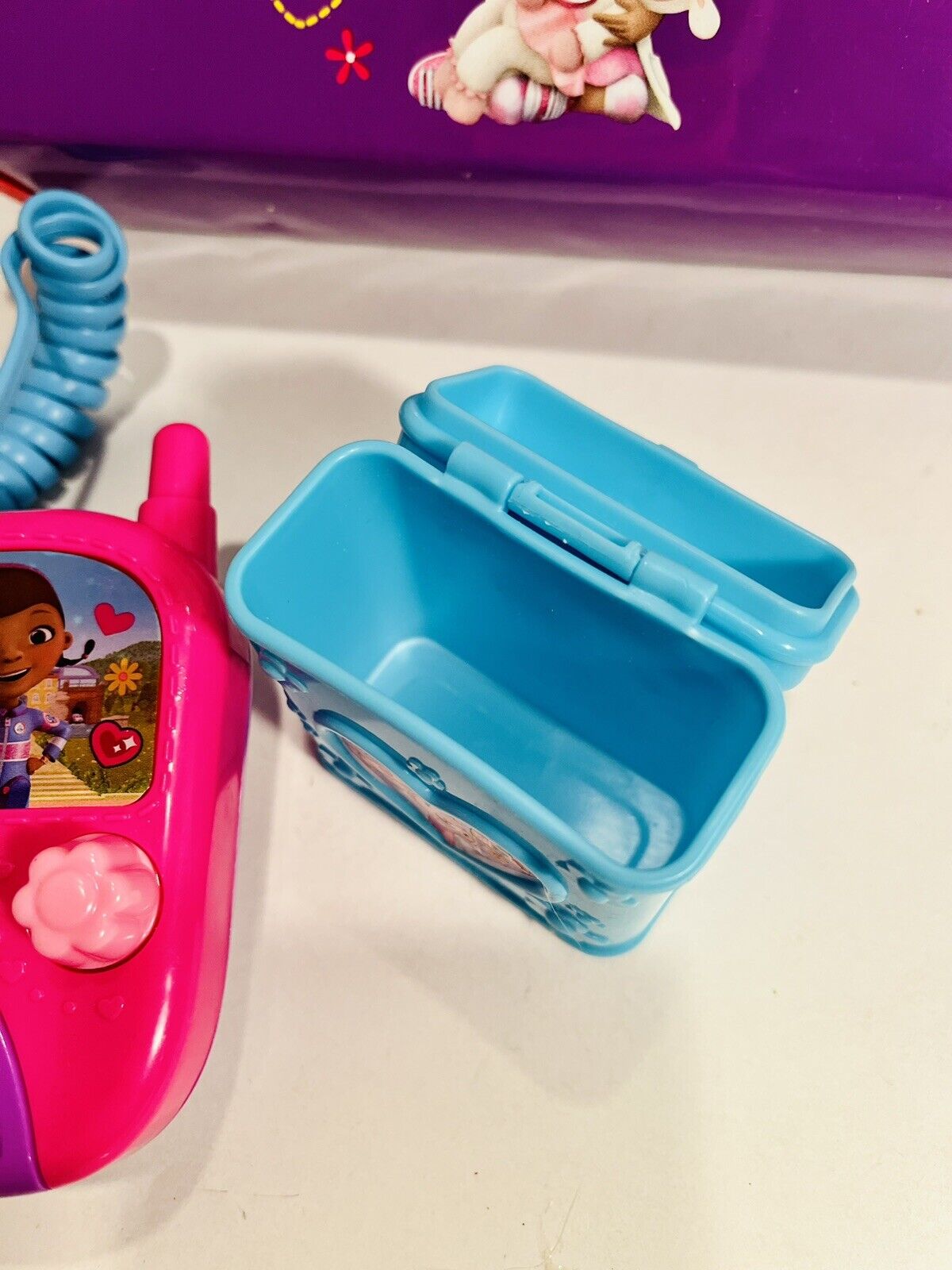 LeapFrog Case Disney Doc McStuffins Works with all LeapPad2 Tablet With Toys Lot - Fresh Stock Dated February 2026