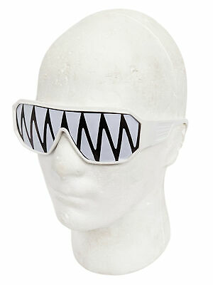 Macho Man White Shark Teeth Sunglasses Randy Savage Costume Wrestler Party WWF - Fresh Stock Dated February 2026