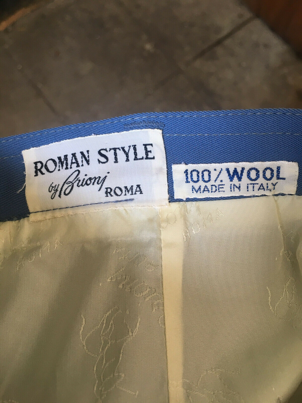 Vintage Brioni Summer-Weight Wool Skirt - Fresh Stock Dated February 2026
