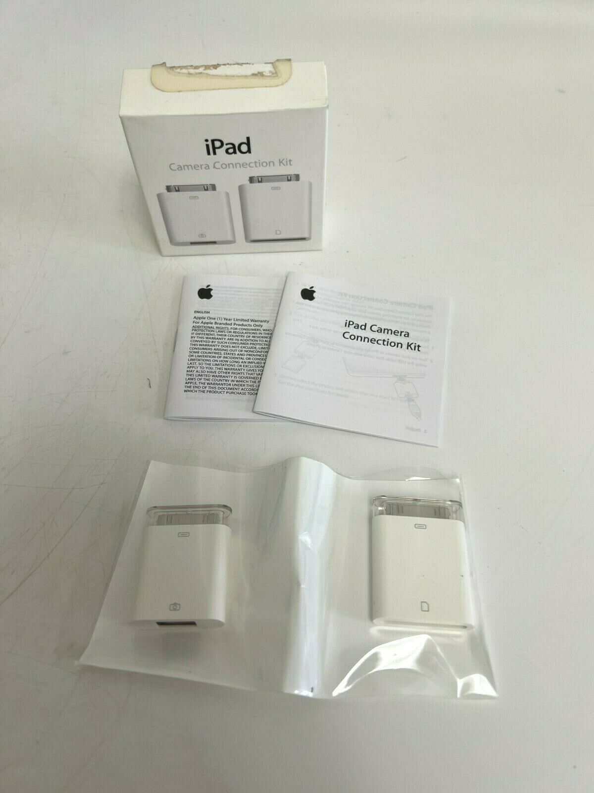 Genuine Apple iPad Camera Connection Kit ZM826-9132-A in Open Box - Fresh Stock Dated February 2026