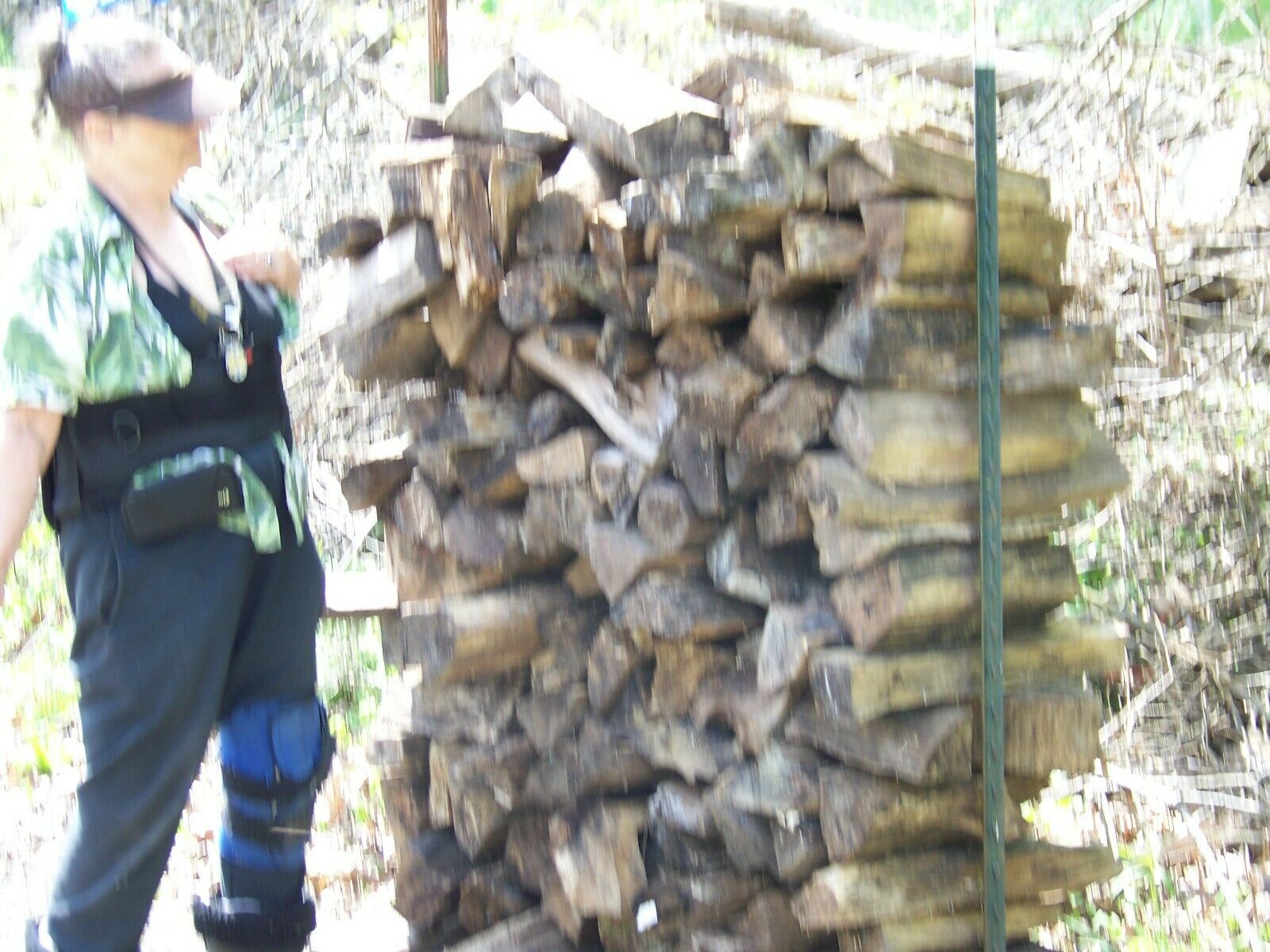FIREWOOD 5 FT X 4 FT  SEASONED CUT & SPLIT**LOCAL PICKUP IN WARREN OHIO. 44485** - Fresh Stock Dated December 2025
