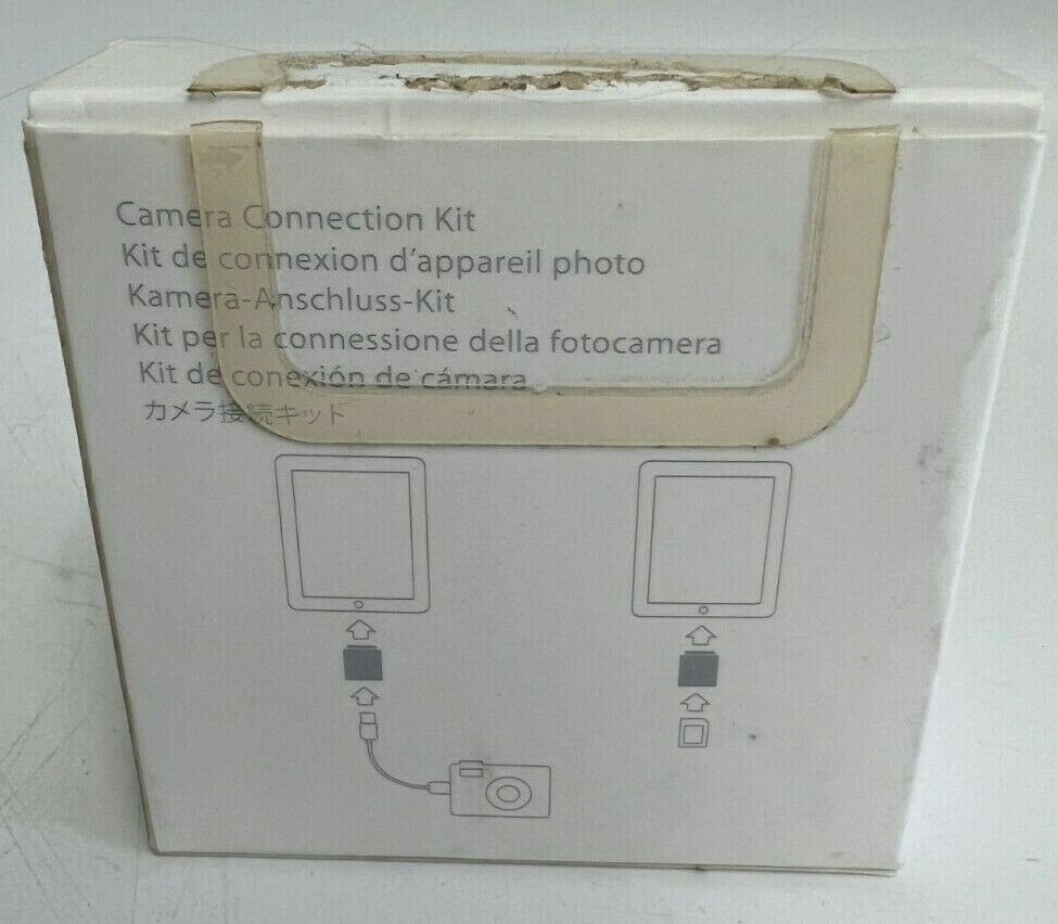 Genuine Apple iPad Camera Connection Kit ZM826-9132-A in Open Box - Fresh Stock Dated February 2026