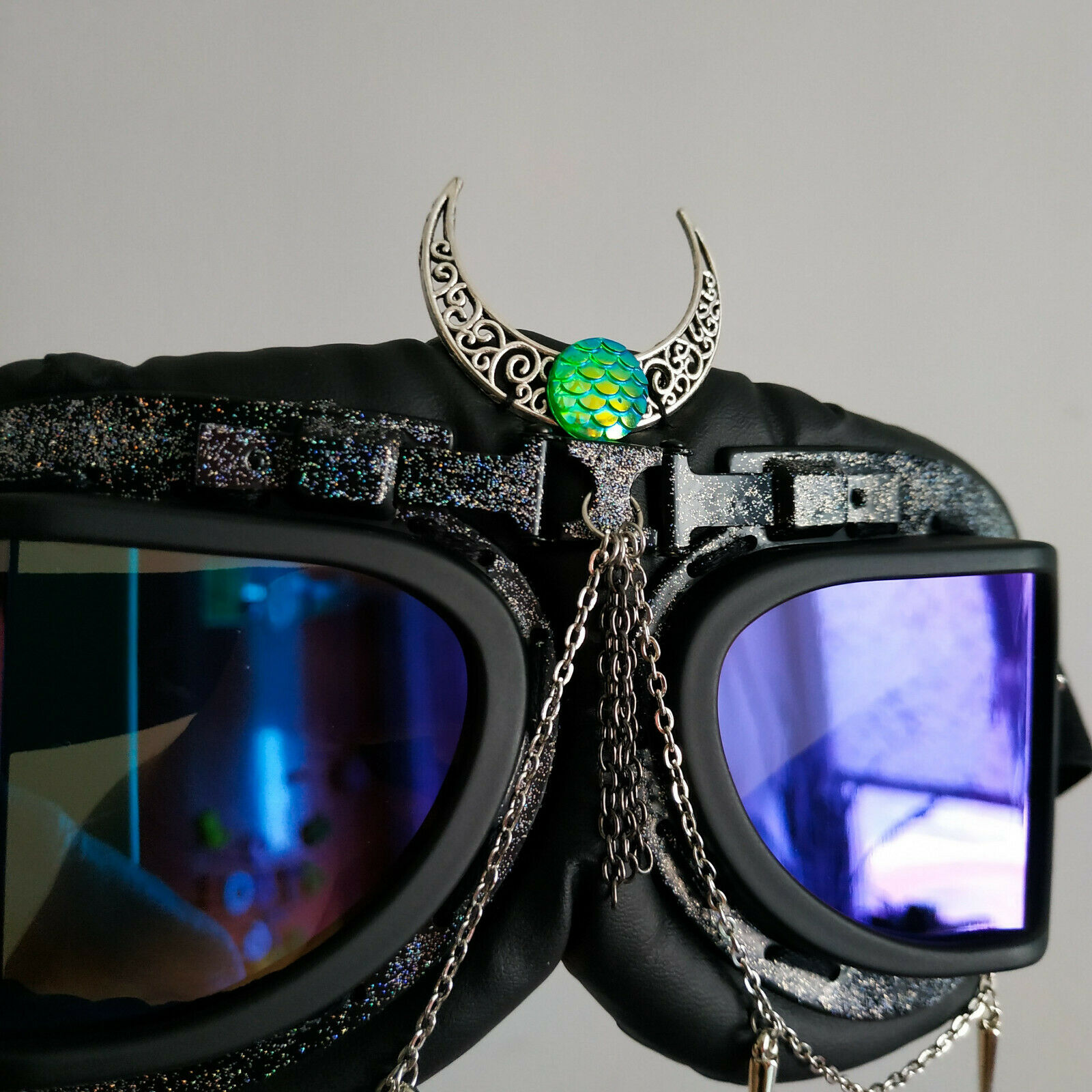 Festival goggles Fashion wear Rave Burner Outfit Costume Burning man EDM EDC - Fresh Stock Dated February 2026