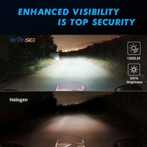 H7 LED Headlight Bulbs Fits For BMW R1200GS 2004-2017 R1200RT 2006-2016 80W - Fresh Stock Dated February 2026