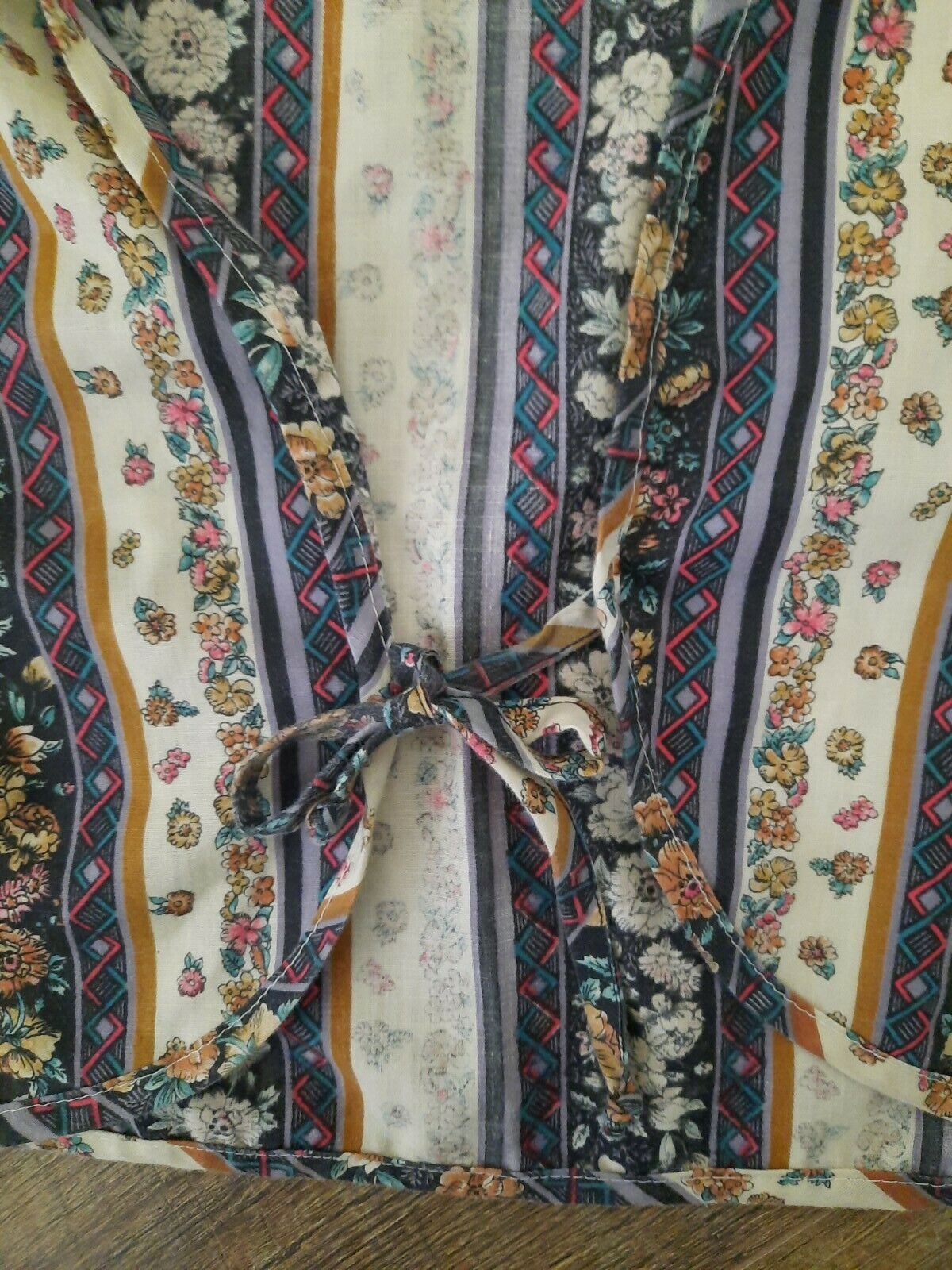 Vintage 70s Women's Maxi Skirt & Vest Set Outfit Size S / 7 Floral Tiered - Fresh Stock Dated March 2026