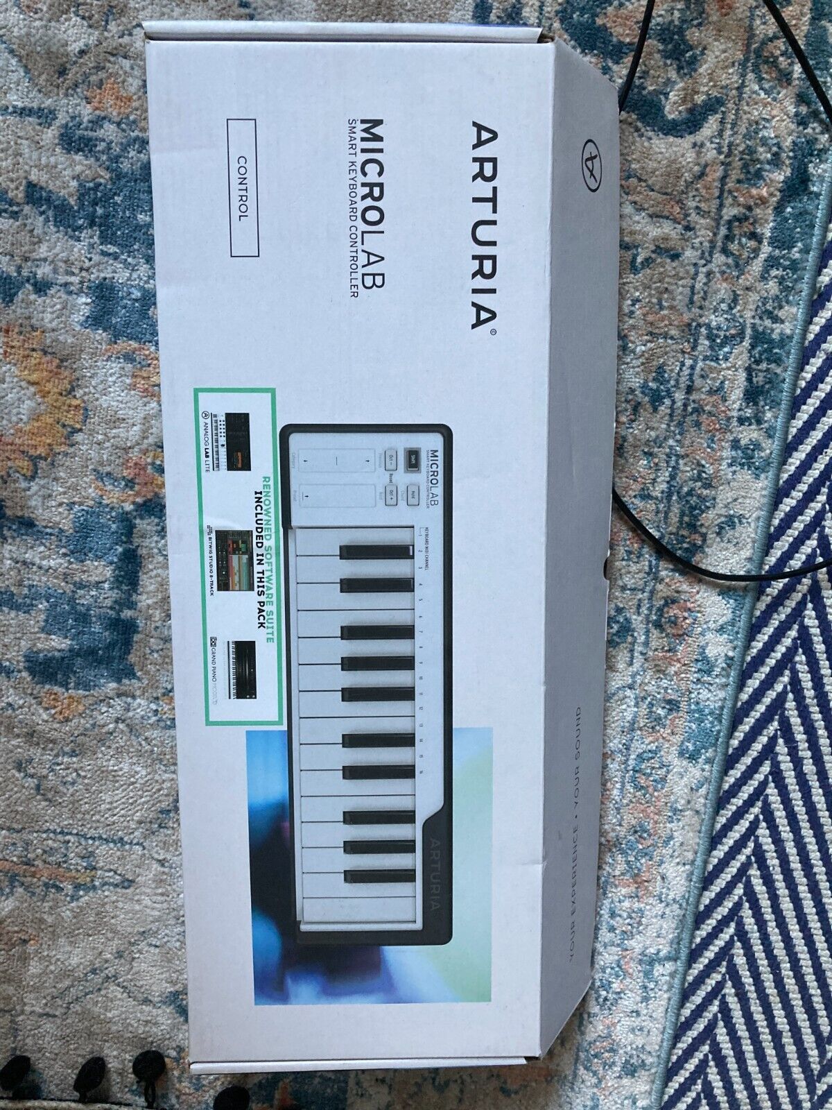 Arturia Microlab Black MIDI controller keyboard 25 key - Fresh Stock Dated February 2026